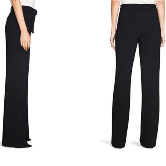 NWT WHBM Soft Drape Wide Leg Pants Size 12R - Picture 2 of 6